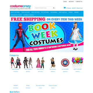 Costumes Online in Australia - Shop Our Huge Range | Costume Crazy