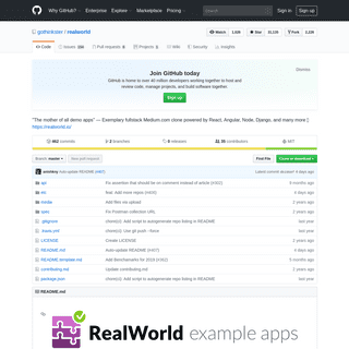 A complete backup of realworld.io