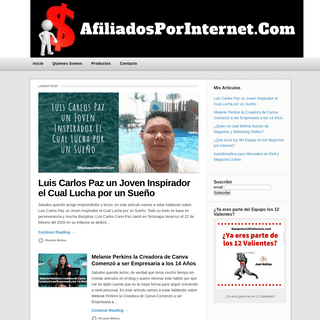 A complete backup of afiliadosporinternet.com