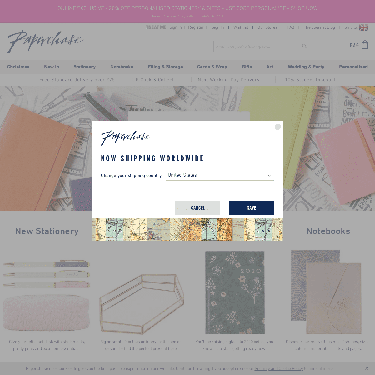 A complete backup of paperchase.co.uk