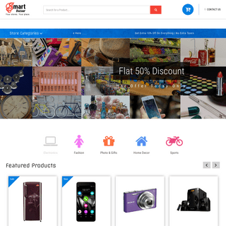Smart Bazaar an E-commerce Online Shopping Category Flat Bootstrap Responsive Website Template - Home -- w3layouts