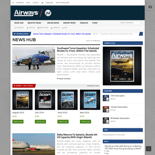 News Hub | Airways Magazine