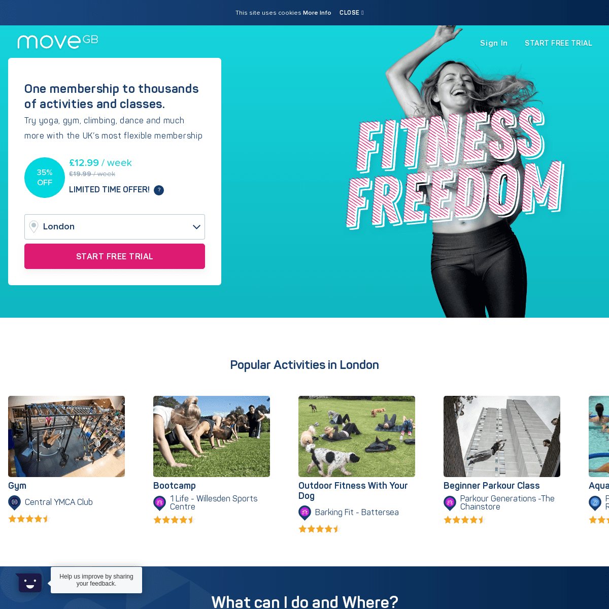 MoveGB | The UK's Most Flexible Fitness Membership