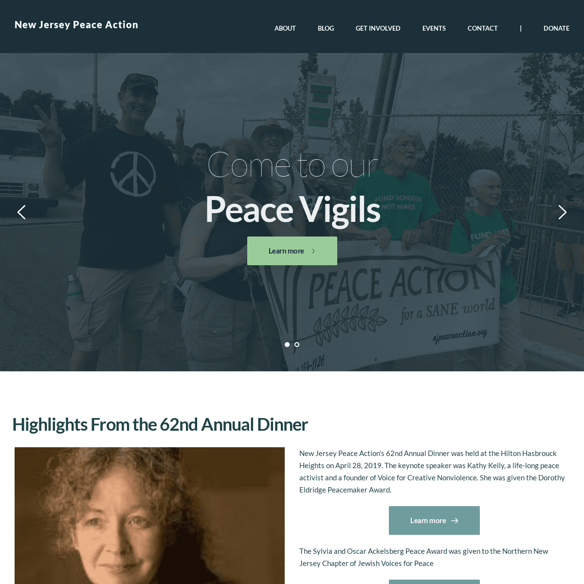 Home - New Jersey Peace Action