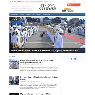 Ethiopia Observer - Your source for Ethiopian news