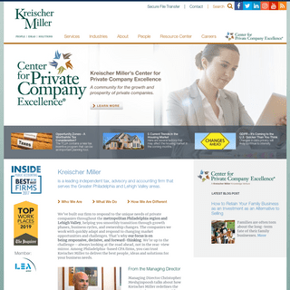 Kreischer Miller - Greater Philadelphia & Lehigh Valley Accounting, CPA Firm