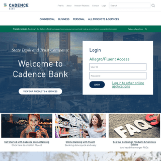 Cadence Bank | Home