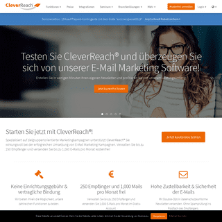 CleverReach® - DIE E-Mail Marketing Lösung