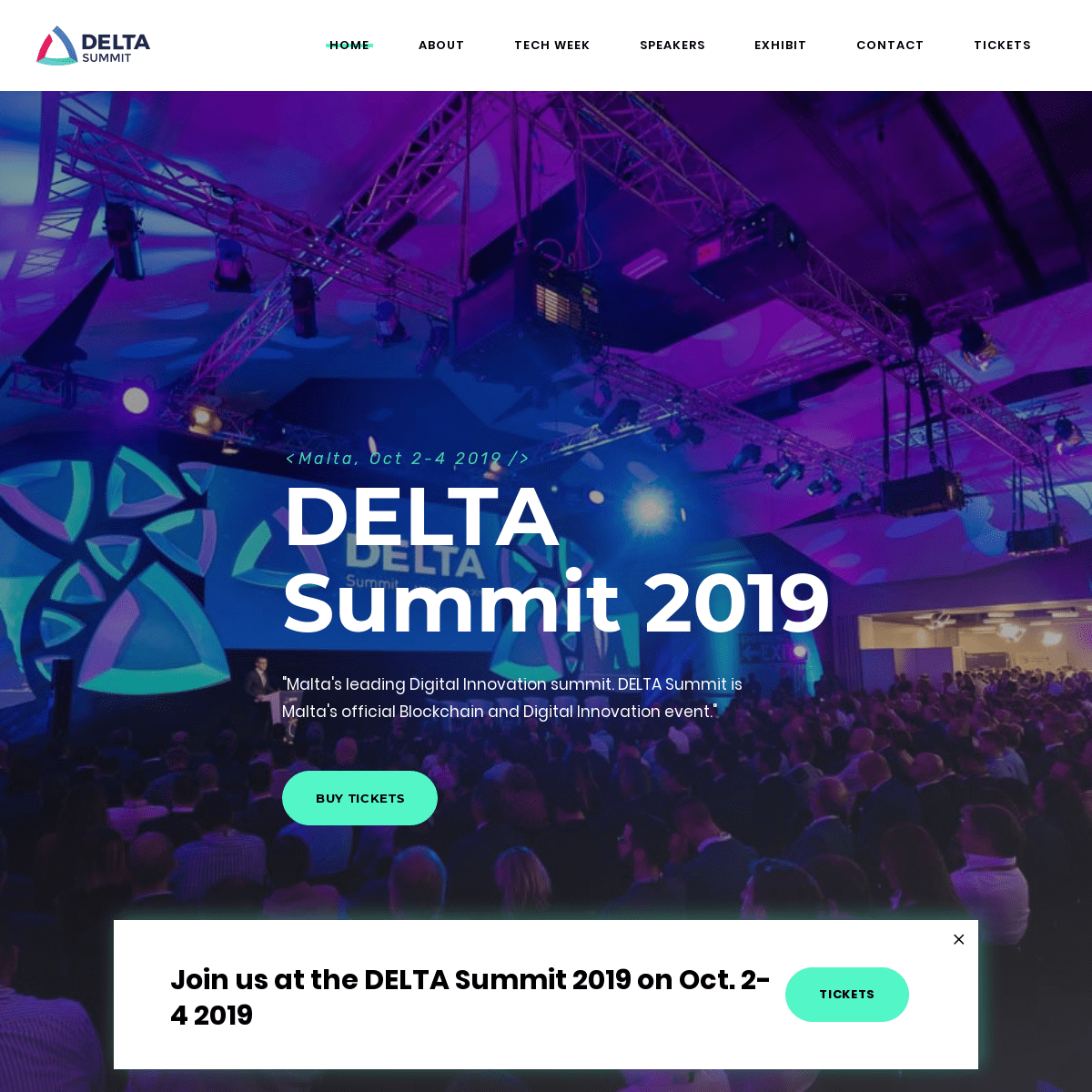DELTA Summit | Malta's Leading Digital Innovation Summit