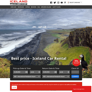 Iceland Car Rental– Rent a car in Iceland at the best price