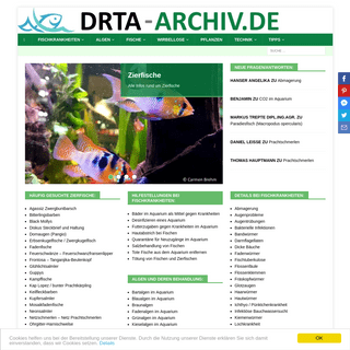 ▷ Aquarium - Aquaristik und Zierfische im DRTA Ratgeber