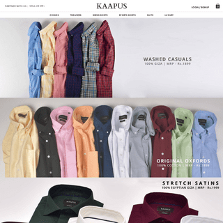 KAAPUS | CLOTHES THAT FIT