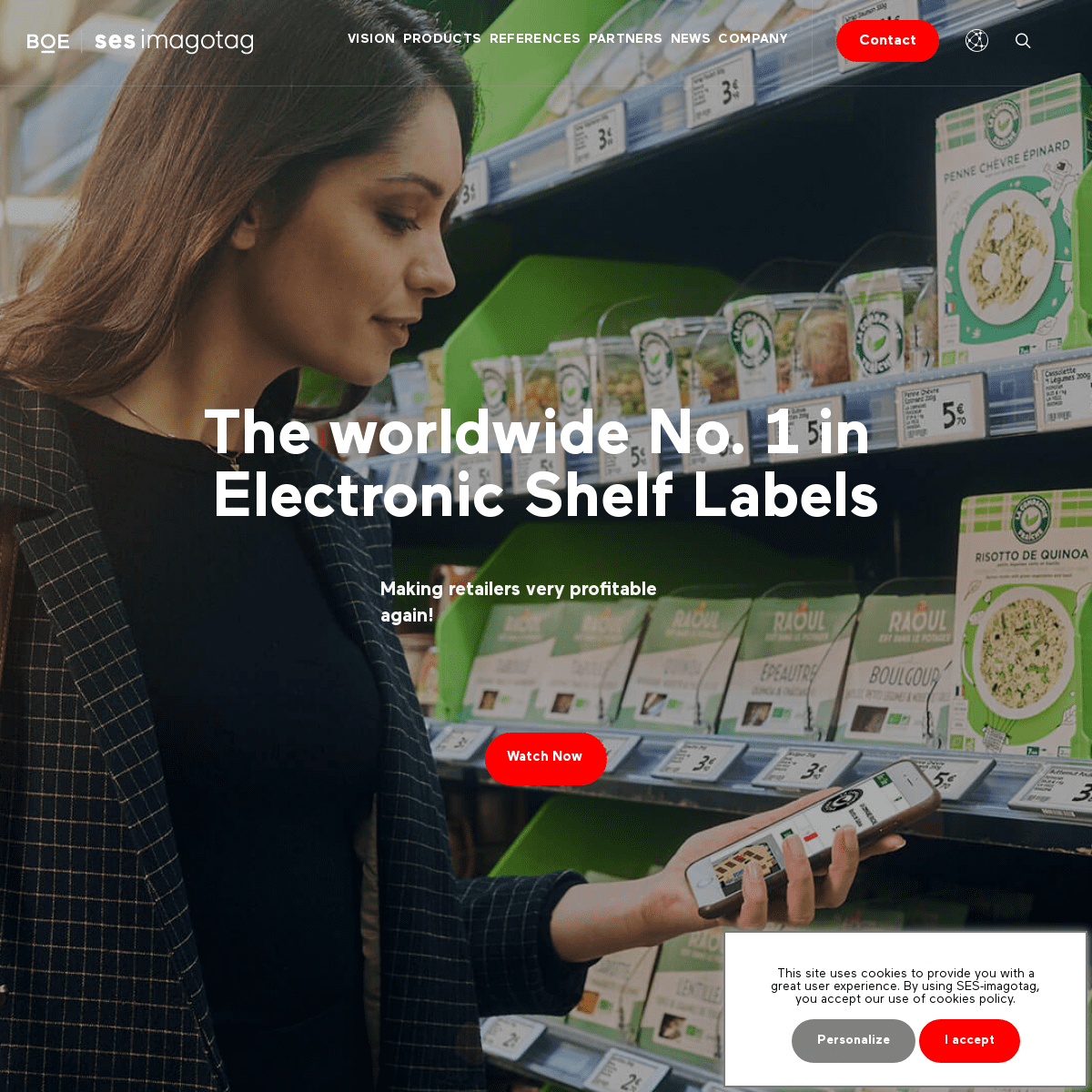 SES-imagotag - Global Leader in Electronic Shelf Labels - Global Leader in Smart Electronic Shelf Labels