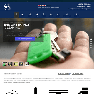 Cleaning Company Services | Quality Domestic Cleaners for Industrial & Commercial Properties | UK