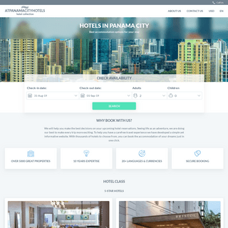 Panama City hotels & apartments, all accommodations in Panama City