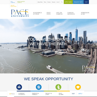 Pace University in New York | PACE UNIVERSITY