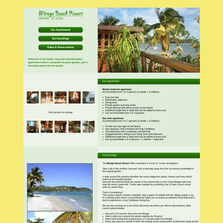 Mirage Beach Resort - Saint Lucia