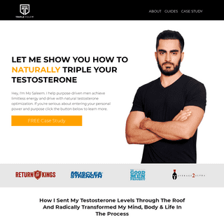 Triple Your Testosterone