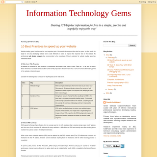 Information Technology Gems
