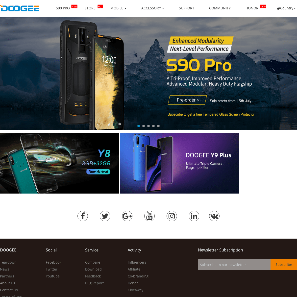  DOOGEE Mobile for Smartphones & Accessories - DOOGEE 