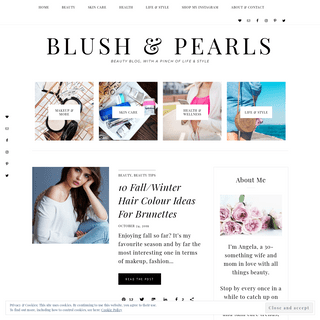 A complete backup of blushandpearls.com