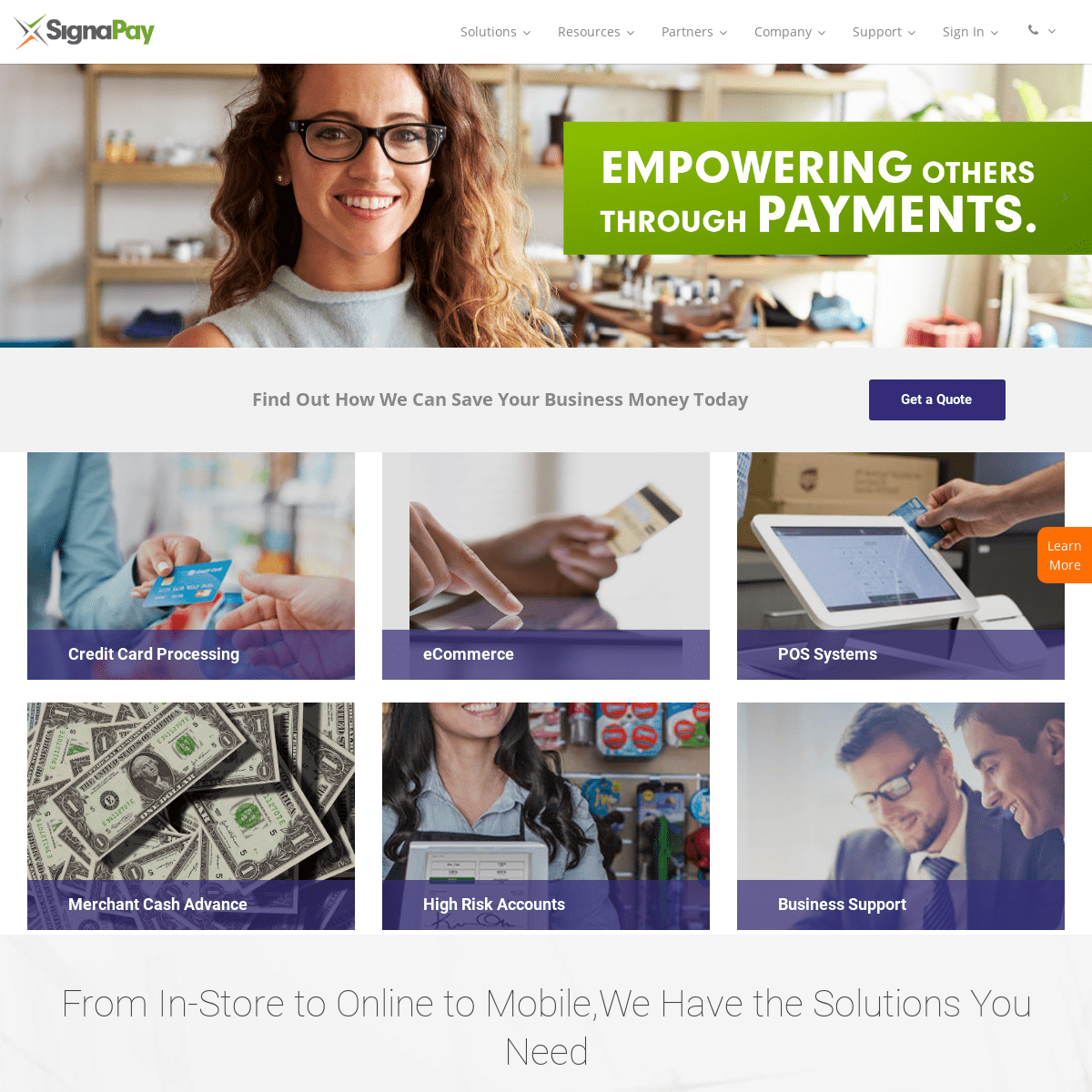 Homepage - SignaPay
