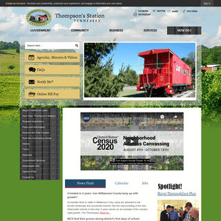Thompson's Station, TN | Official Website