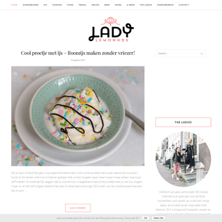 Lady Lemonade | De mamablog voor je dagelijkse dosis inspiratie
