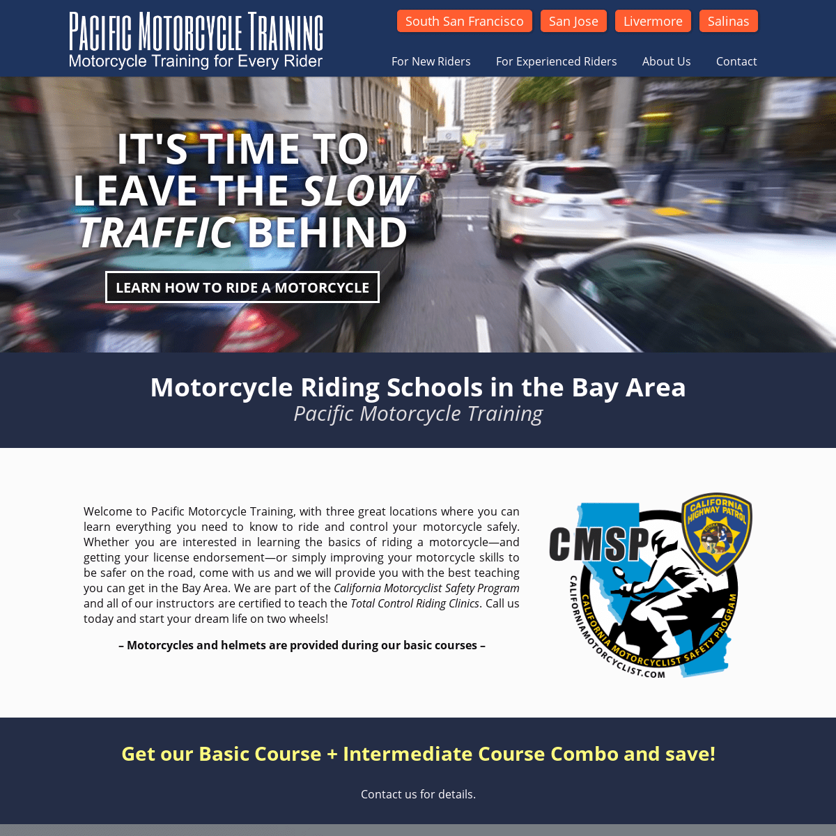 Motorcycle Riding Schools in the Bay Area | Pacific Motorcycle Training