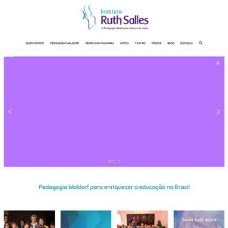 Instituto Ruth Salles – Pedagogia Waldorf – Práticas e Conteúdos