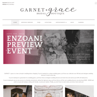 GARNET + grace discount designer wedding dresses â€“ Designer wedding gowns at discount prices!