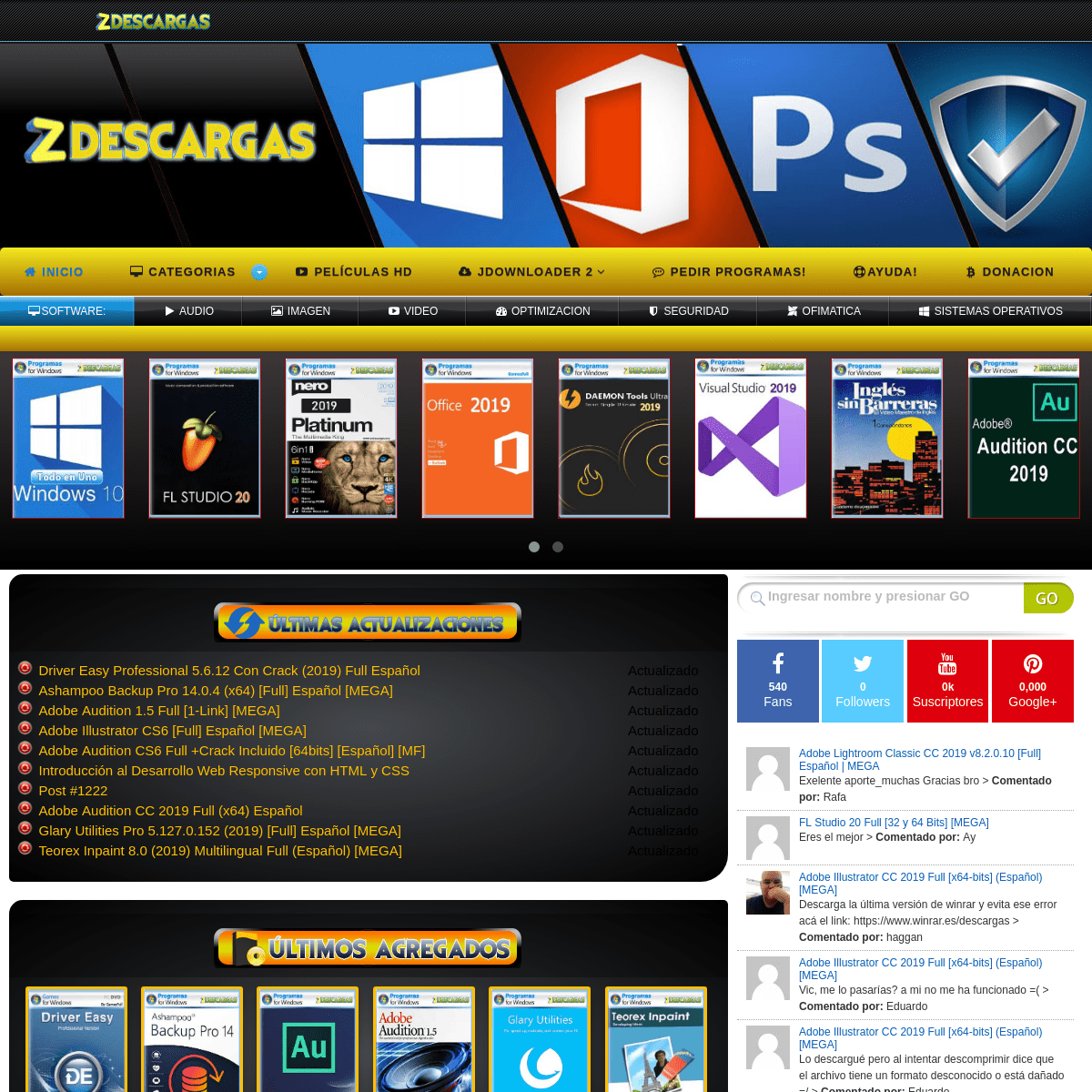ZDescargas | Descarga Gratisprogramas, cursos multimedia y más.