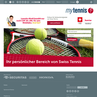 A complete backup of mytennis.ch