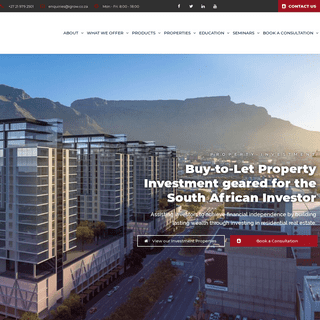 IGrow Wealth Investments | Property Investment South Africa