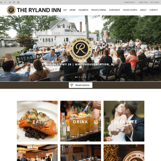 The Ryland Inn - Voted one of NJ's best restaurants