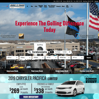 Golling Chrysler Dodge Jeep Ram Dealership - Bloomfield, MI