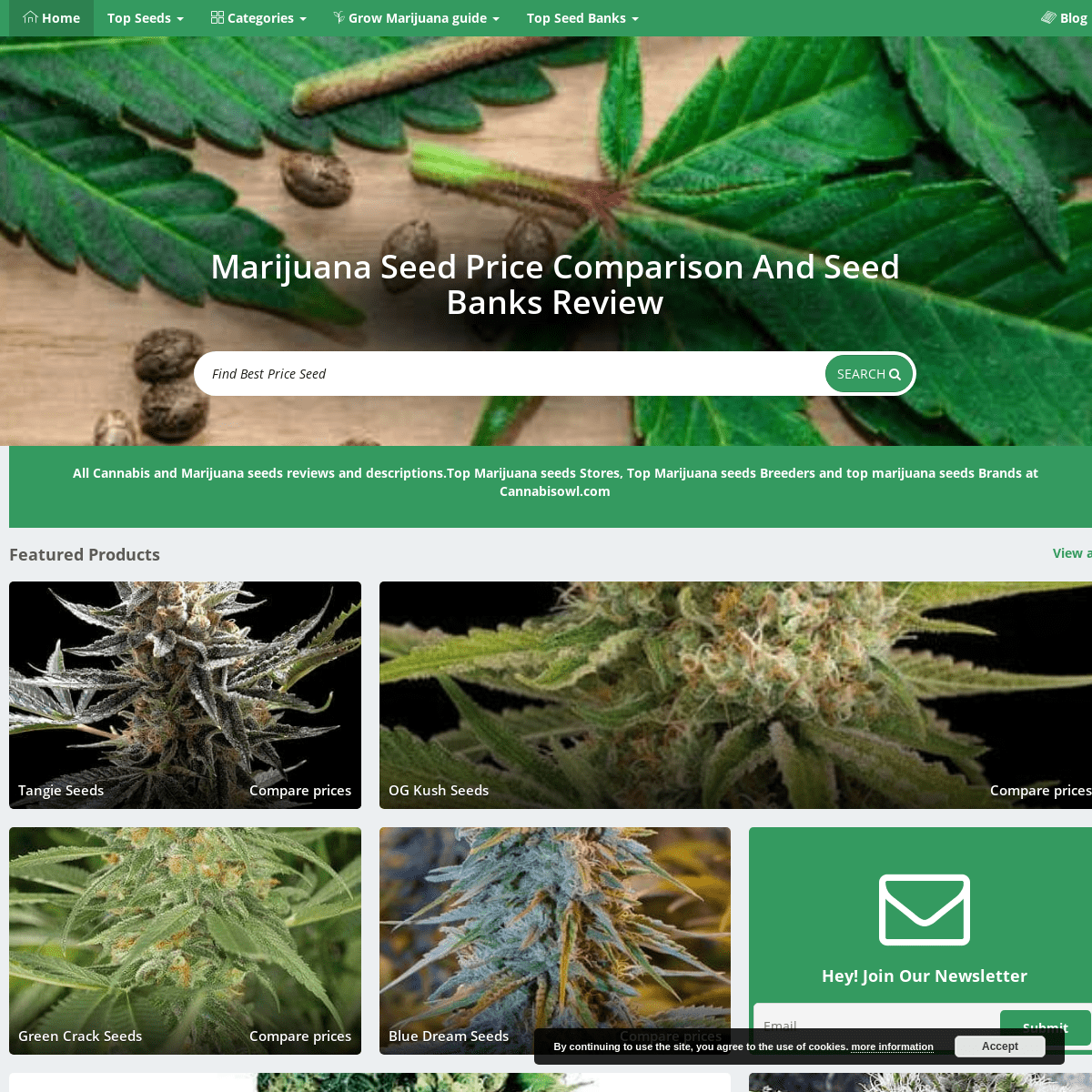 Marijuana Seed Price Comparison & Seed Banks Review