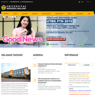 Universitas Merdeka Malang - The Quality University