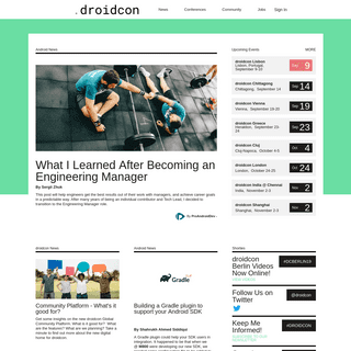 droidcon - Your Android Developer Community Platform
