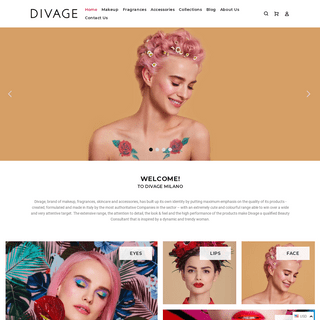 DIVAGE MILANO - Makeup Cosmetics - Online Store â€“ Divage Milano