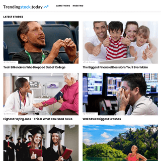 Trendingstock Today - Financial News , Stock Market , Investing Ideas
