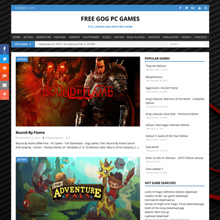 Free GoG PC Games - Full Download DRM-Free Game