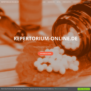 A complete backup of repertorium-online.de