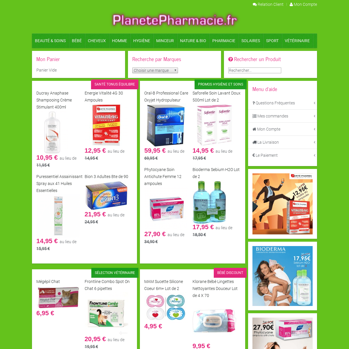 A complete backup of planetepharmacie.fr