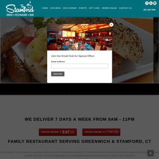 The Stamford Diner Stamford, CT | Family & Brunch Restaurant Greenwich, CT | Diner Food