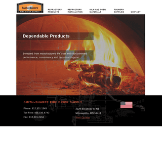Smith-Sharpe Fire Brick Supply - Refractory Distribution and Construction