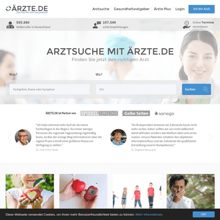 A complete backup of aerzte.de