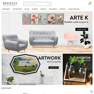 DEKOSAS | DKS Tienda Online de Diseño | Decoración y Regalos