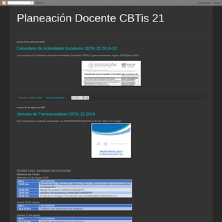 A complete backup of planeaciondocentecbtis21.blogspot.com