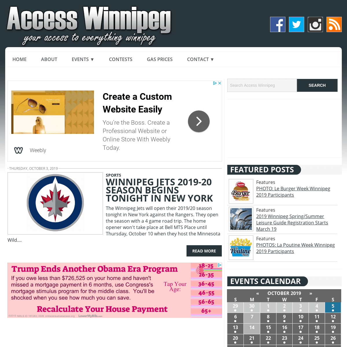 Access Winnipeg, Your Access to Everything Winnipeg!